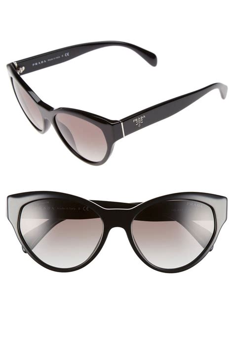 prada 55mm irregular cat eye sunglasses|prada cat eye sunglasses polarized.